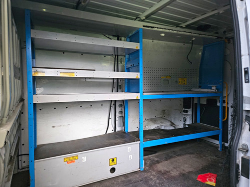 Metal van workshop unit - workshop,