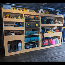 Renault Trafic van racking