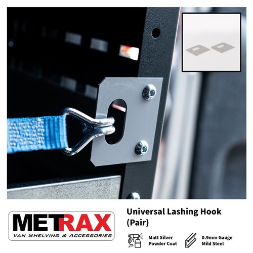 Lashing hooks fit van - lashing, (pair)