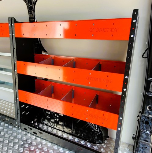 Van racking - shelving,