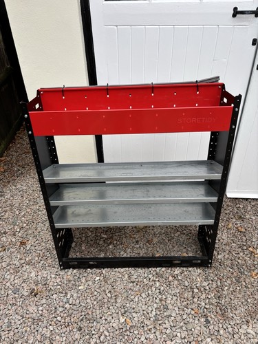 Metal van racking shelving - van,
