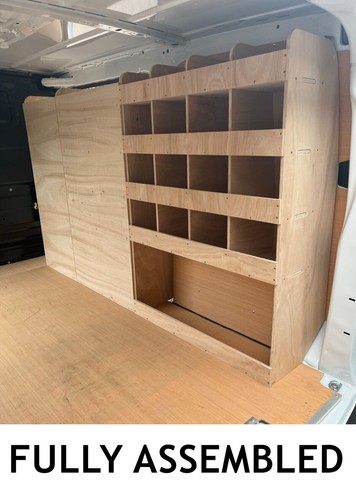 Vauxhall vivaro van shelving - van,