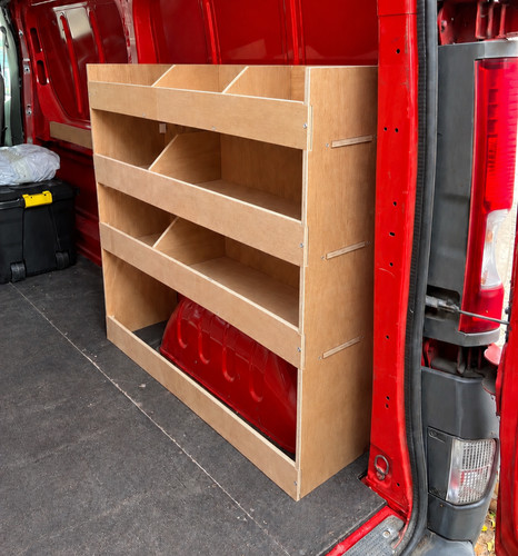 Van racking shelving ply - shelving,