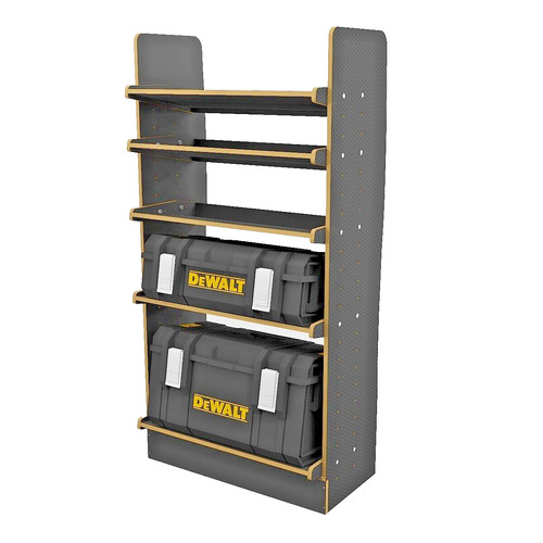 Van plywood tool box racking - van,