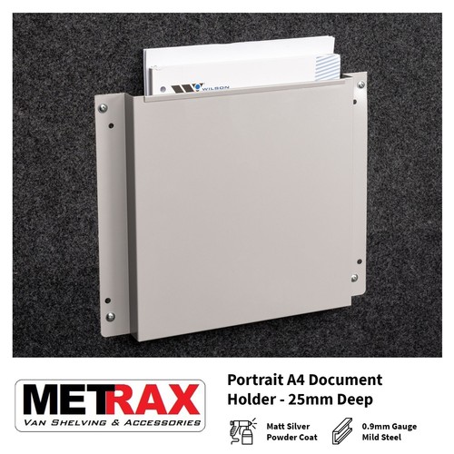 Steel document holder - document, van