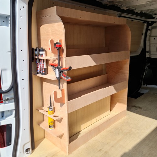 Vauxhall vivaro van racking - vauxhall,