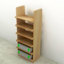 Van Plywood Tool box  Racking