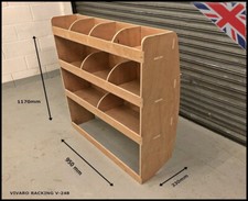 VAUXHALL VIVARO VAN RACKING