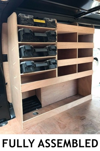 Vauxhall vivaro van shelving - van,