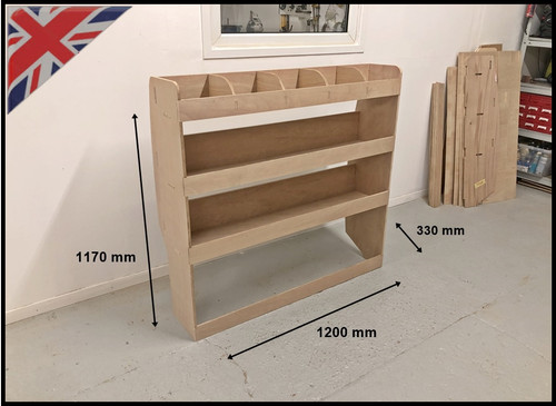 Vauxhall vivaro van - van, racking