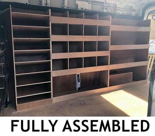 Vauxhall movano van shelving - van,