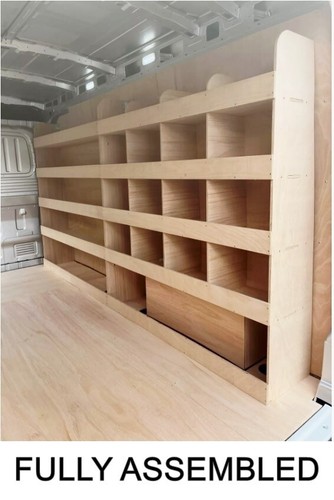 Ford transit van shelving - transit,
