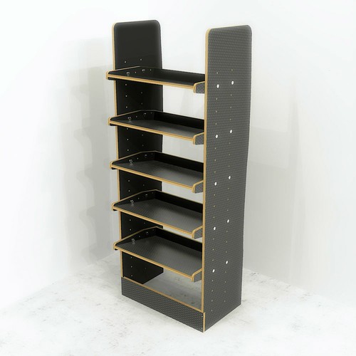 Van plywood tool box racking - van,